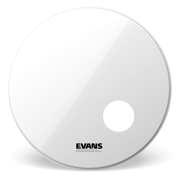 Evans EQ3 Resonant 20" Bass Drumhead - Smooth White