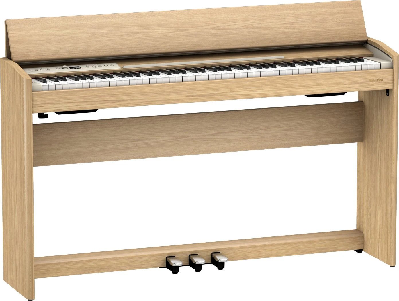 Roland F701-LA Digital Piano Home Set - Light Oak - Image 4