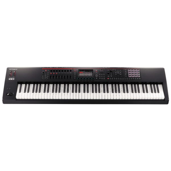Roland FANTOM-08 w/Double Braced Keyboard Stand - Image 2