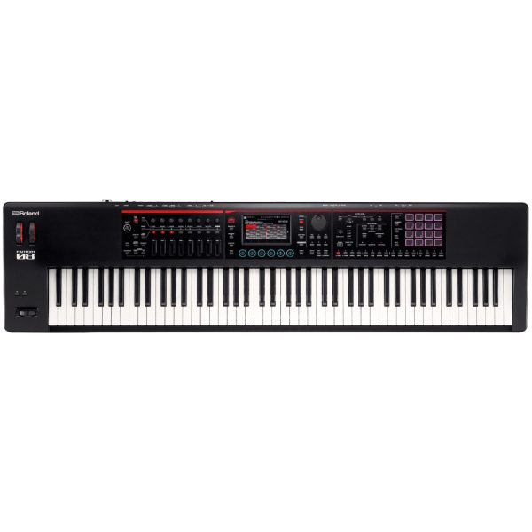 Roland FANTOM-08 w/Double Braced Keyboard Stand - Image 11