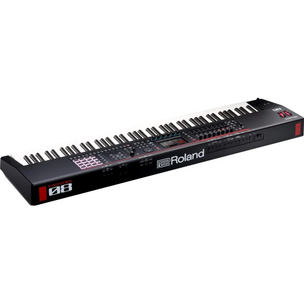 Roland FANTOM-08 w/Double Braced Keyboard Stand - Image 12