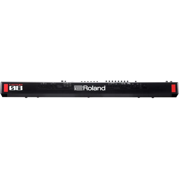 Roland FANTOM-08 w/Double Braced Keyboard Stand - Image 6