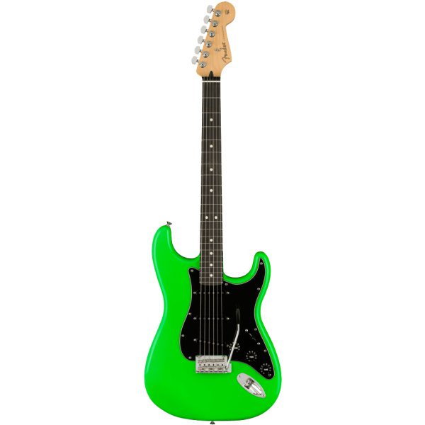 Fender Ltd Ed Player Stratocaster - Ebony Fingerboard - Neon Green