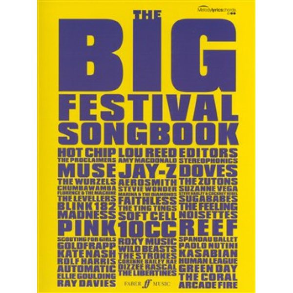 The Big Festival Songbook for Guitar and Voice.