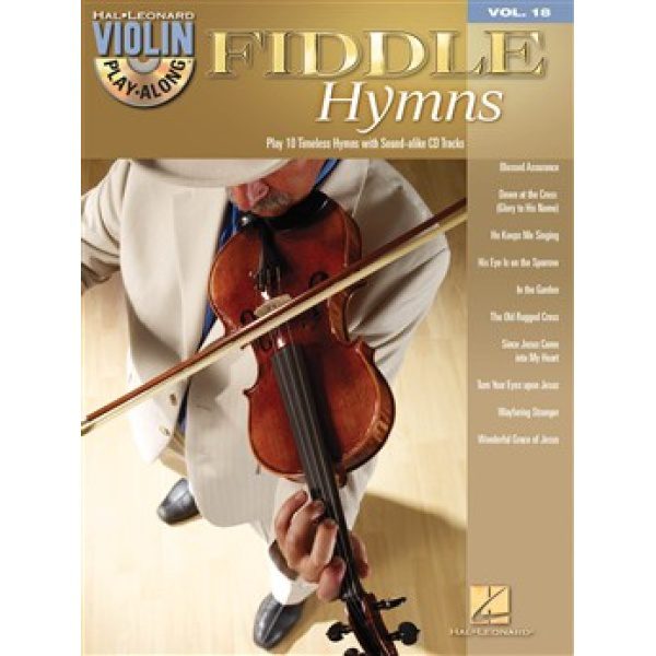 Violin Play-Along Volume 18 - Fiddle Hymns (Vocal & Violin)