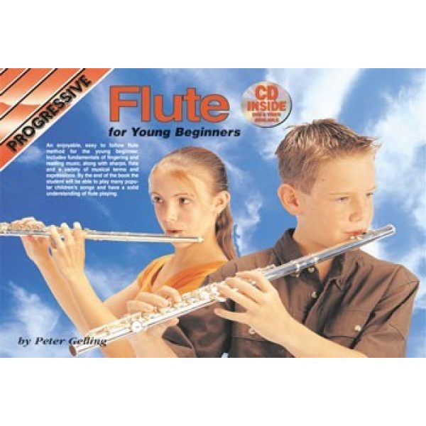 Progressive Flute: Method for Young Beginners (CD Included) - Peter Gelling
