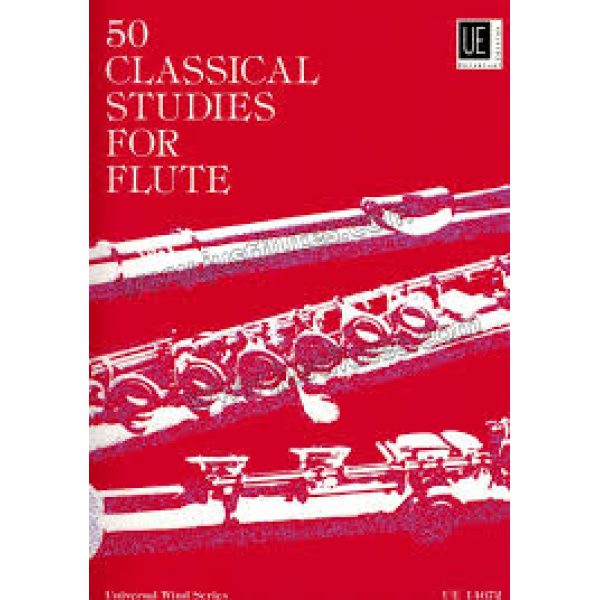 50 Classical Studies for Flute - Frans Vester