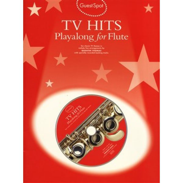 Guest Spot:TV Hits Play-Along for Flute - CD Included