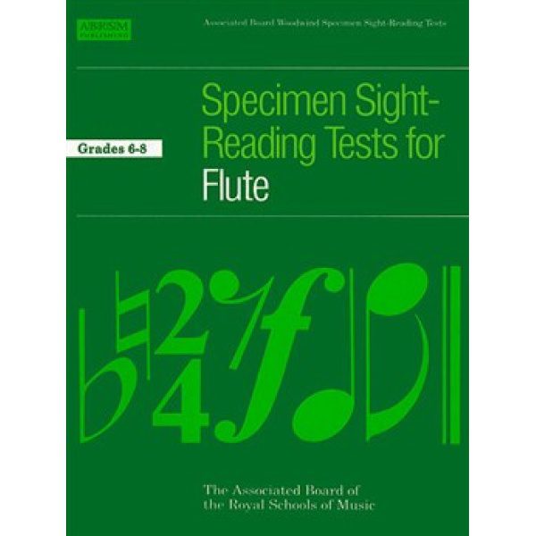 ABRSM - Specimen Sight-Reading Tests for Flute: Grades 6-8