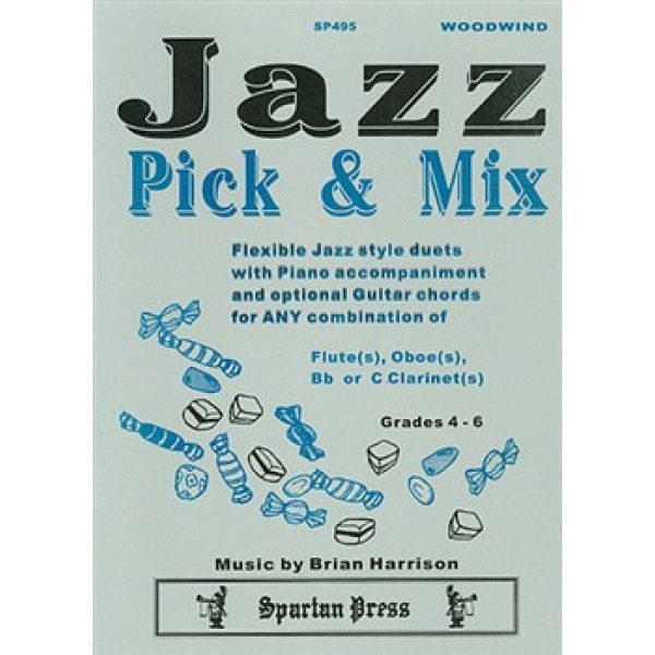 Jazz Pick & Mix: Woodwind Duets - Brian Harrison