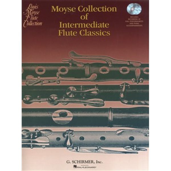 Moyse Collection of Intermediate Flute Classics - 2 CDs Included
