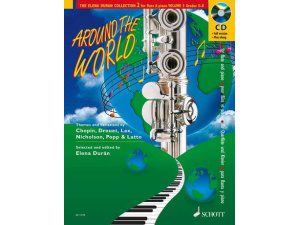 Around the World: Airs and Variation for Flute (CD Included) - Elena Duran