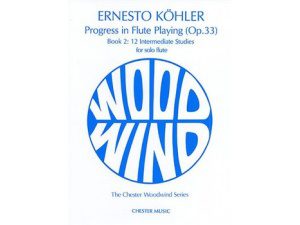 Progress in Flute Playing Op. 33: Book 2 - Ernesto Kohler