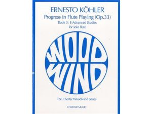 Progress in Flute Playing Op. 33: Book 3 - Ernesto Kohler