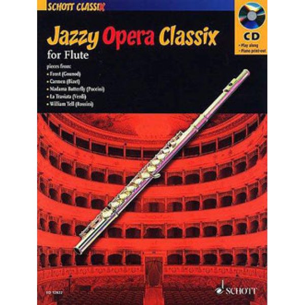 Jazzy Opera Classix for Flute - CD Included