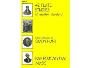 42 Flute Studies: of Medium Standard - Simon Hunt