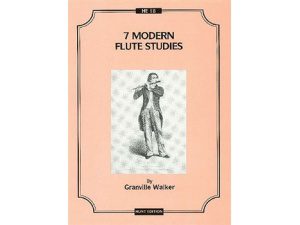7 Modern Flute Studies - Granville Walker