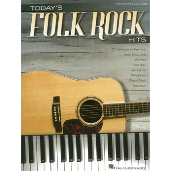 Today's Folk Rock Hits - Piano, Vocal & Guitar (PVG)