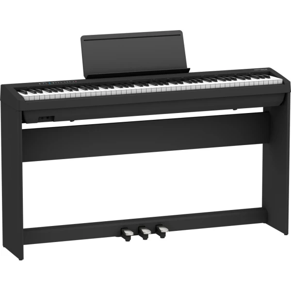 Roland FP-30X BK Digital/Stage Piano w/Stand and Pedal Unit - Image 2