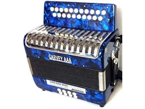 Garvey AAA Super Beginner Button Accordion - Blue