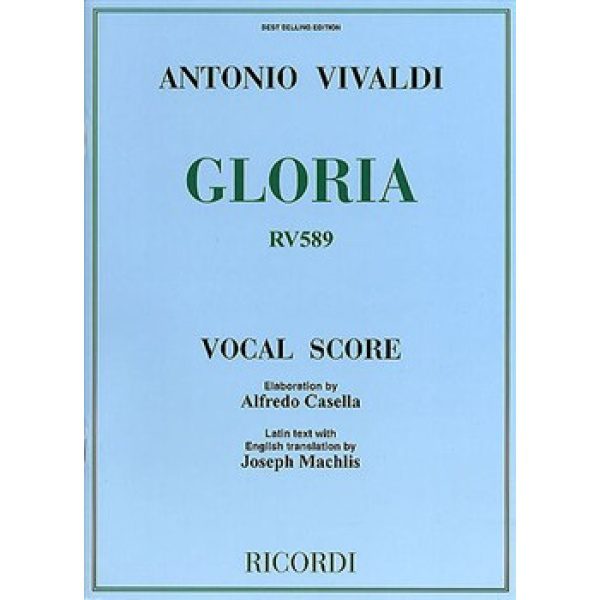 Antonio Vivaldi: Gloria RV589 (Mixed Vocal & Piano)