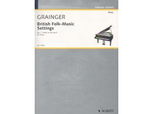 Grainger - British Folk-Music Settins No. 1 "Molly on the Shore" for Piano.