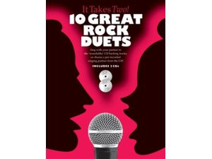 It Takes Two! 10 Great Rock Duets (2 CD's Included) - Piano, Male/Female Vocal & Guitar (PVG)