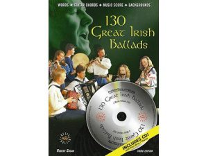 130 Great Irish Ballads - Robert Gogan - Vocal & Guitar (CD Included)