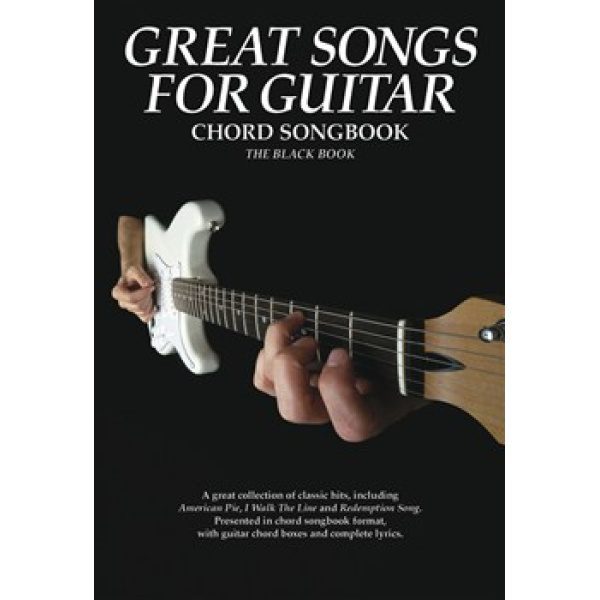 Great Songs for Guitar: Chord Songbook - The Black Book