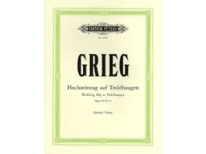 Grieg Wedding Day at Troldhaugen Op. 65 No. 6 - Piano