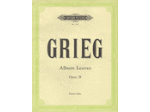 Grieg Album Leaves Op. 28 - Piano.