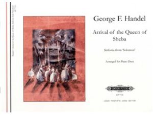 Handel - Arrival of the Queen of Sheba for Piano Duet.