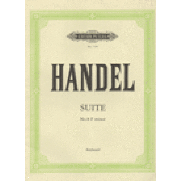 Handel Suite No. 8 in F minor - Piano.