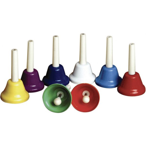Hands-On 8-Tone Coloured Bell Set - Image 2