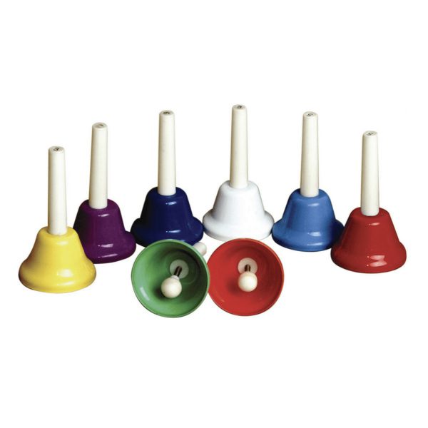 Hands-On 8-Tone Coloured Bell Set