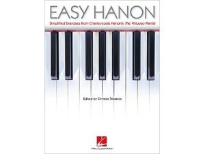 Easy Hanon: Simplified Exercises from Charles-Louis Hanon's The Virtuoso Pianist - Christos Tstsaros