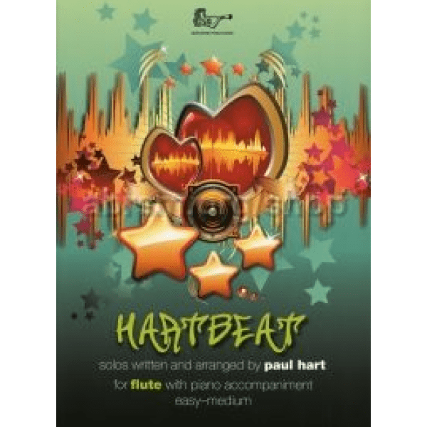 Hartbeat: Easy-Medium Solos for Flute (CD Included) - Paul Hart