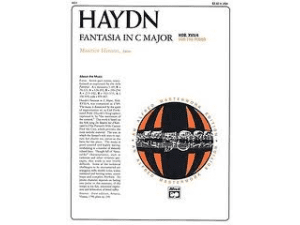 Haydn - Fantasia in C Major for Piano.