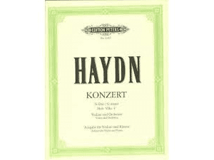 Haydn Concerto / Konzert in G major for Piano and Orchestra.