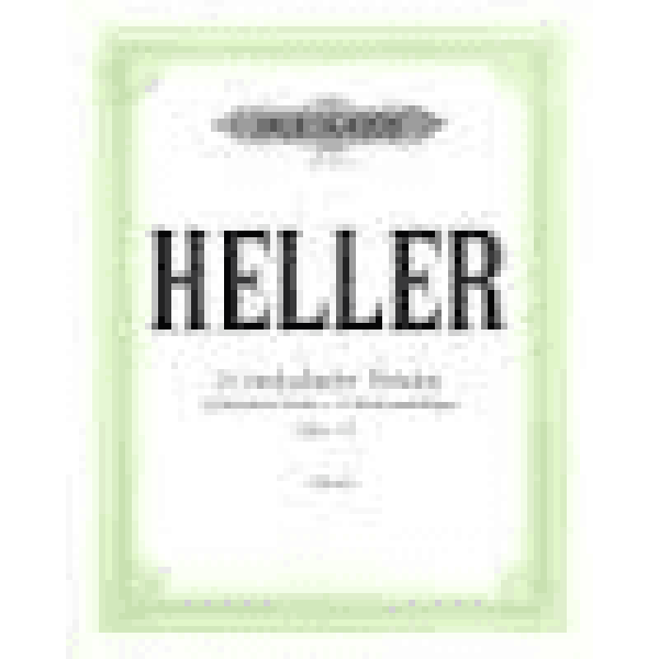 Heller 24 Melodious Studies Op. 125 - Piano