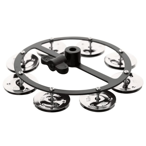 Meinl HTHH1BK Hi-Hat Tambourine w/Brass Jingles - Image 3