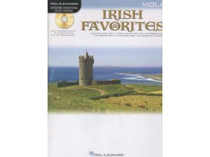 Irish Favorites Viola Playalong Sheet Music Book +CD