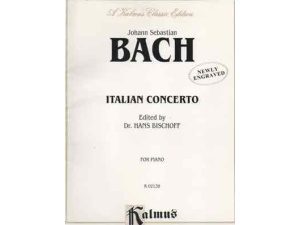 J. S. Bach "Italian Concerto" - Piano