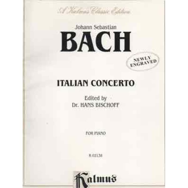 J. S. Bach "Italian Concerto" - Piano