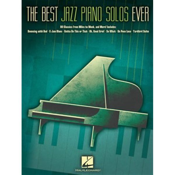 The Best Jazz Pianos Solos Ever - Piano, Vocal & Guitar (PVG)
