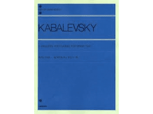 Kabalevsky 6 Preludes and Fugues for Piano Op. 61.