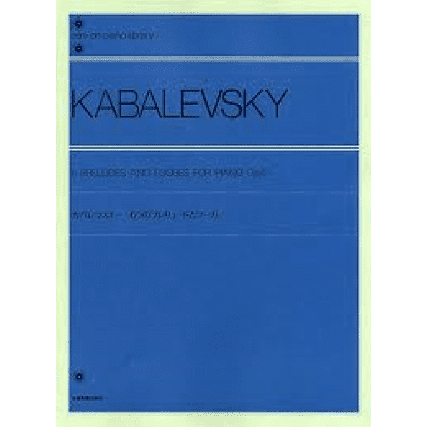 Kabalevsky 6 Preludes and Fugues for Piano Op. 61.