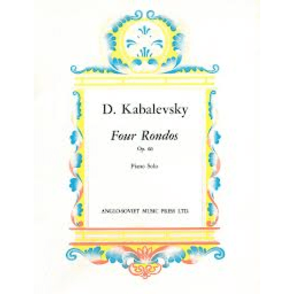 Kabalevsky Four Rondos Op. 60 - Piano.