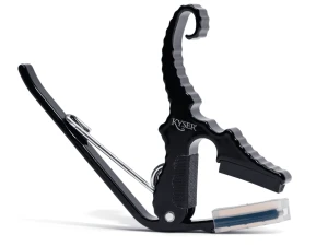Kyser Quick-Change Short Cut Partial Guitar Capo - Black