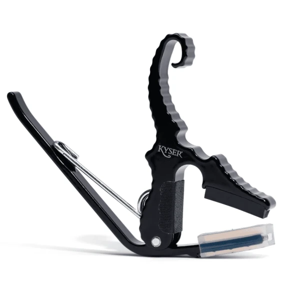 Kyser Quick-Change Short Cut Partial Guitar Capo - Black